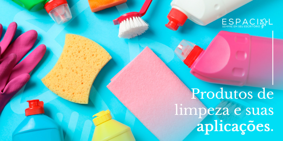 Produtos de limpeza e suas aplicações