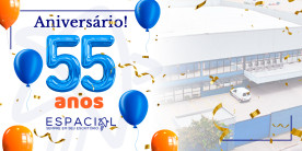 Aniversário 55 anos Espacial Suprimentos!