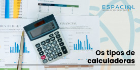 Os tipos de calculadoras